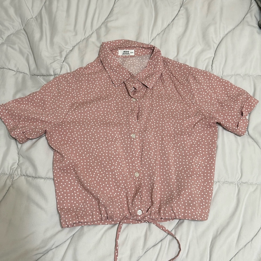 Ardene XS Cropped Shirt